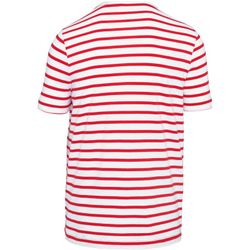 Gestreiftes Matrosen-T-Shirt mit Kurzarmtasche
