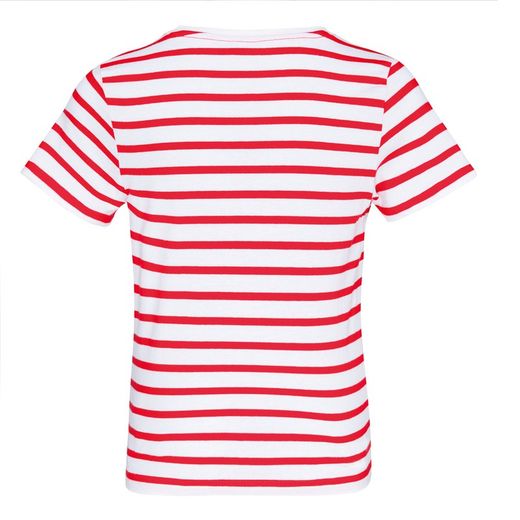 Gestreiftes Matrosen-T-Shirt mit kurzen Ärmeln für Jungen