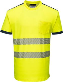 PW3 Hi-vis T-Shirt, kurzarm