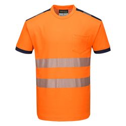 PW3 Hi-vis T-Shirt, kurzarm