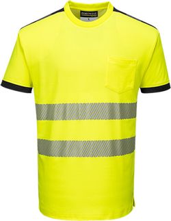 PW3 Hi-vis T-Shirt, kurzarm