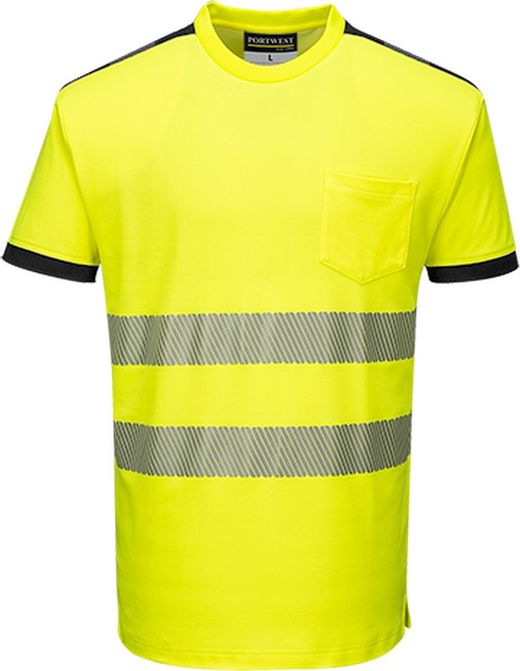 PW3 Hi-vis T-Shirt, kurzarm