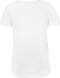 Ladies' Organic Inspire Cotton V-neck T-shirt