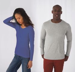 Men's organic Inspire long-sleeved T-shirt