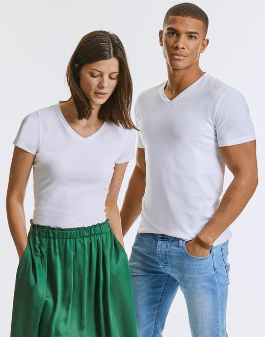 Organic Pure V-Ausschnitt T-Shirt für Herren