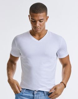 Organic Pure V-Ausschnitt T-Shirt für Herren
