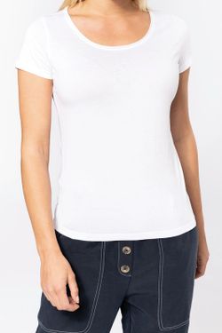 Organic Seamless Neck T-Shirt für Frauen
