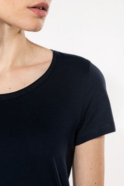 Organic Seamless Neck T-Shirt für Frauen