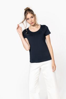 Organic Seamless Neck T-Shirt für Frauen