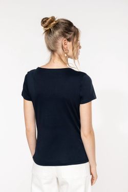 Organic Seamless Neck T-Shirt für Frauen