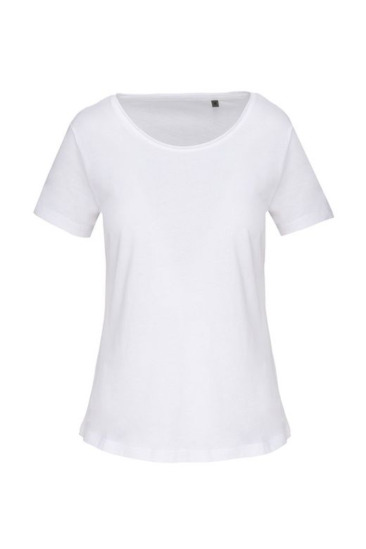 Organic Seamless Neck T-Shirt für Frauen