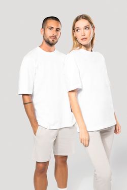 Camiseta oversize manga corta unisex