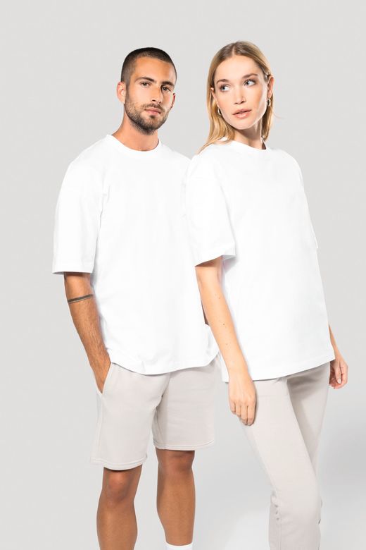 Camiseta oversize manga corta unisex