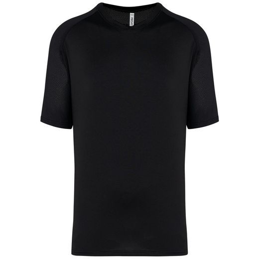 T-shirt uomo da padel bicolore maniche raglan