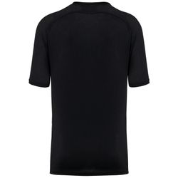 Zweifarbiges Padel Herren-T-Shirt mit Raglanärmeln