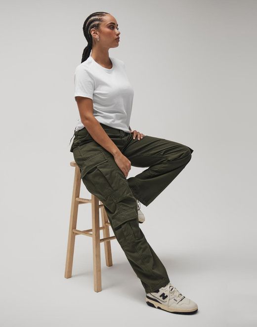 Entspanntes Kurzarm-T-Shirt für Frauen