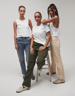 Entspanntes Kurzarm-T-Shirt für Frauen