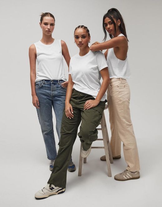 Entspanntes Kurzarm-T-Shirt für Frauen