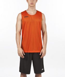 Camiseta Reversible Aro Naranja / Negro