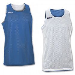 Camiseta Reversible Aro Royal-Blanco S/M