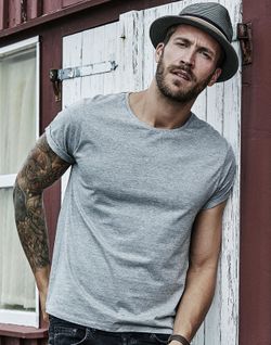 Roll-Up T-Shirt Mann