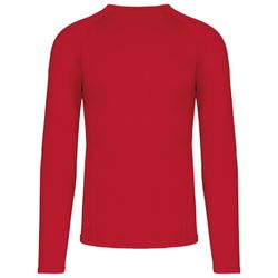 ZWEITES LEDER-T-SHIRT MIT LANGEM ÄRMEL "QUICK DRY"