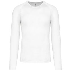 ZWEITES LEDER-T-SHIRT MIT LANGEM ÄRMEL "QUICK DRY"