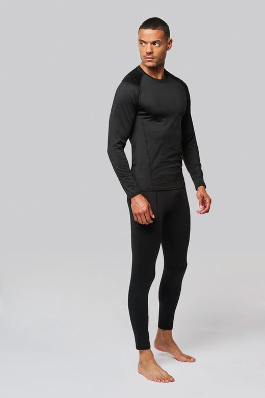 ZWEITES LEDER-T-SHIRT MIT LANGEM ÄRMEL "QUICK DRY"