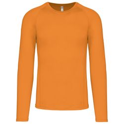 ZWEITES LEDER-T-SHIRT MIT LANGEM ÄRMEL "QUICK DRY"
