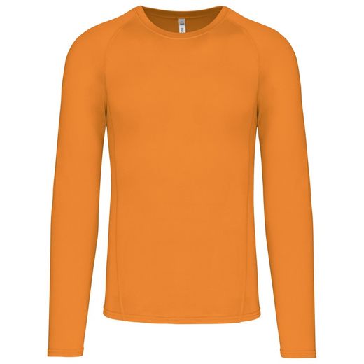 ZWEITES LEDER-T-SHIRT MIT LANGEM ÄRMEL "QUICK DRY"