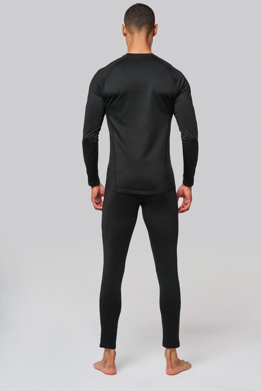 ZWEITES LEDER-T-SHIRT MIT LANGEM ÄRMEL "QUICK DRY"