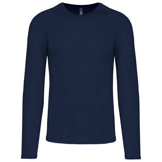 ZWEITES LEDER-T-SHIRT MIT LANGEM ÄRMEL "QUICK DRY"
