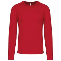 ZWEITES LEDER-T-SHIRT MIT LANGEM ÄRMEL "QUICK DRY"