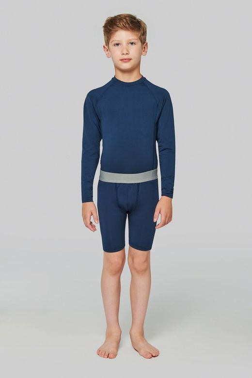 T-SHIRT MANICA LUNGA SECONDO CUOIO "QUICK DRY" BAMBINI