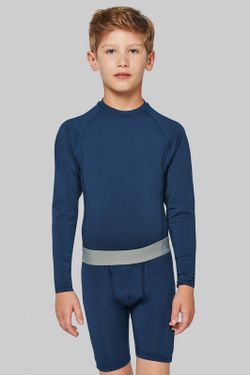 T-SHIRT MANICA LUNGA SECONDO CUOIO "QUICK DRY" BAMBINI