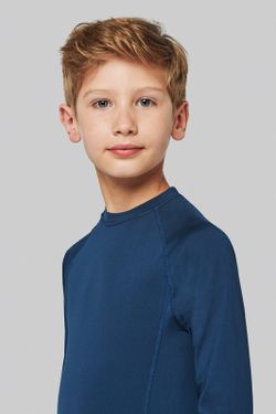 T-SHIRT MANICA LUNGA SECONDO CUOIO "QUICK DRY" BAMBINI