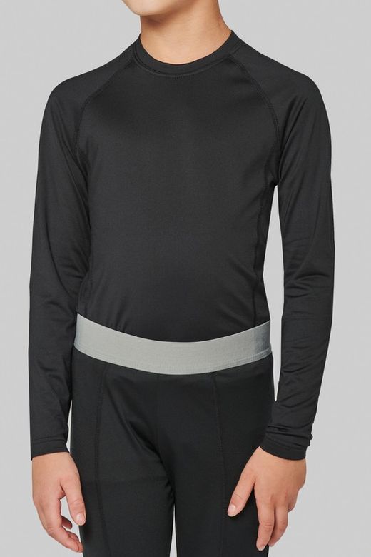 T-SHIRT MANICA LUNGA SECONDO CUOIO "QUICK DRY" BAMBINI