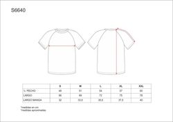 Kurzarm-Service-T-Shirt, Box-Neck, Mesh-Typ mit Paspelierung in AV Schwarz Gelb AV