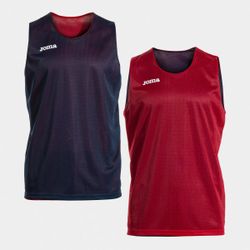 CAMISETA SIN MANGAS ARO REVERSIBLE ROJO MARINO