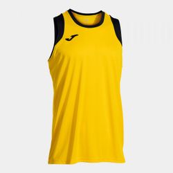 Cancha Sleeveless Shirt Yellow Black