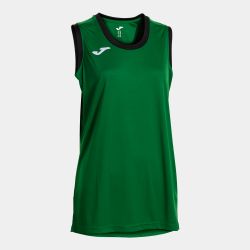 Camiseta Sin Mangas Cancha Verde Negro