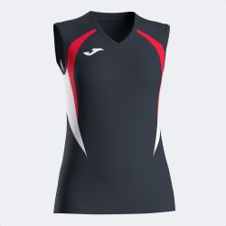 Camiseta Sin Mangas Championship 20 Negro Rojo