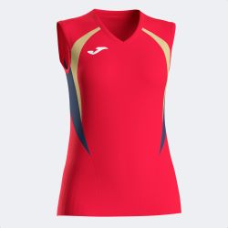 Camiseta Sin Mangas Championship 20 Rojo Dark Navy