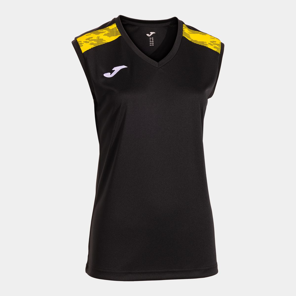 Camiseta Sin Mangas Championship Viii Negro Amarillo Negro Amarillo-10 (3XS)