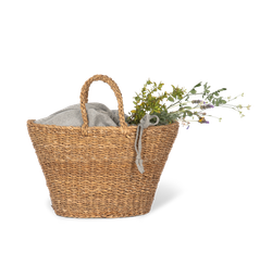 Panier tressé à la main