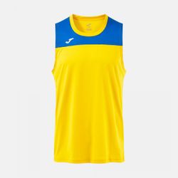 Phoenix Iii Sleeveless Shirt Yellow Royal Blue