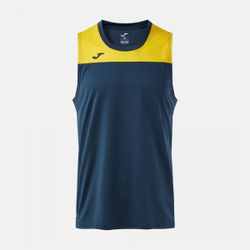 Phoenix Iii Sleeveless Shirt Dark Navy Yellow