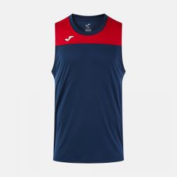 Phoenix Iii Sleeveless Shirt Dark Navy Red