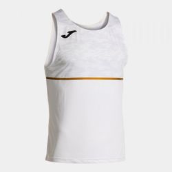 Record Iii Sleeveless Shirt White