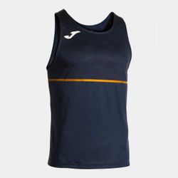 Record Iii Sleeveless Shirt Navy Blue
